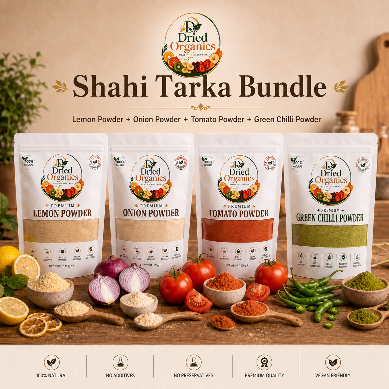 Dried Organics Premium Kitchen Bundles – Har Recipe Ke Liye Complete Taste Collection