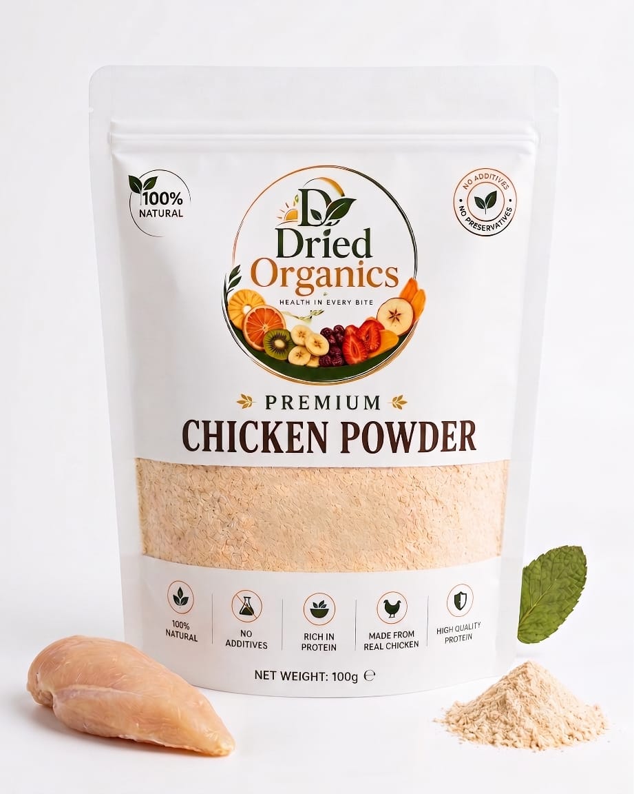 Premium Chicken Powder  | 100% Natural | No Additives | High Protein | Dried Organics Pakistan